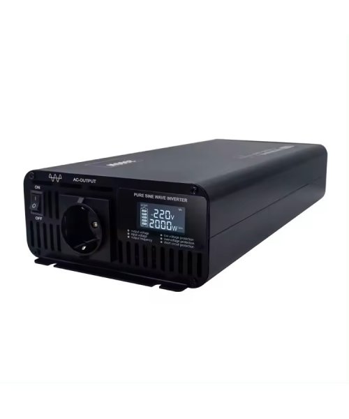 Power inverter / växelriktare 24V 1500W med ren sinusvåg